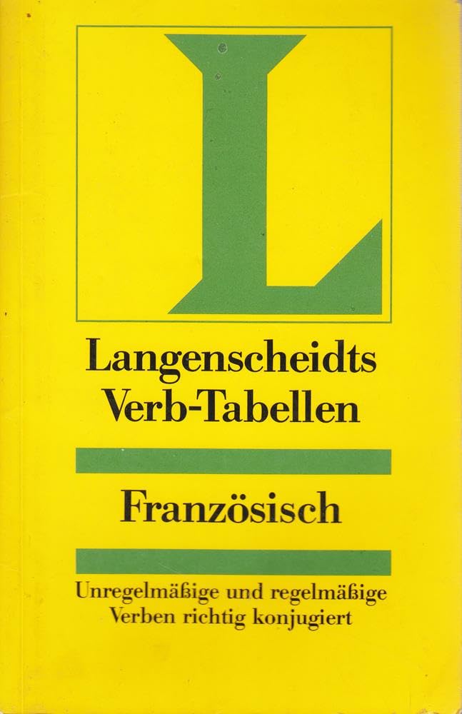 Langenscheidts Verb-Tabellen, Französisch Leisure, Home & Garden