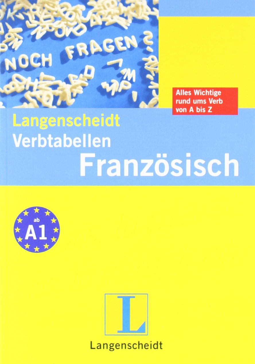 Langenscheidt Verbtabellen Französisch Study Guides