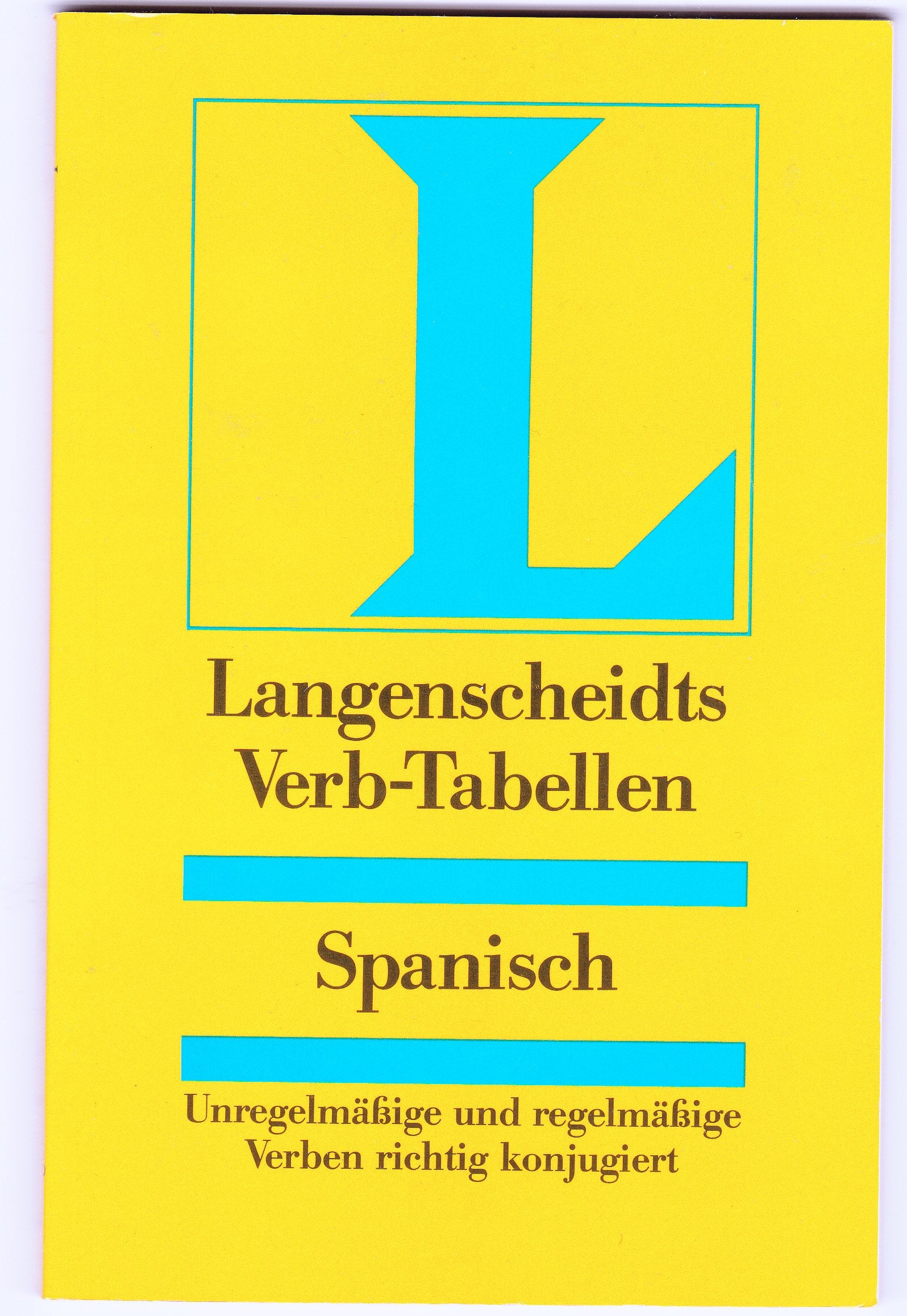 Langenscheidt Verb-Tabellen / Langenscheidt Verb-Tabellen: Spanisch Foreign Languages ​​& Dictionaries