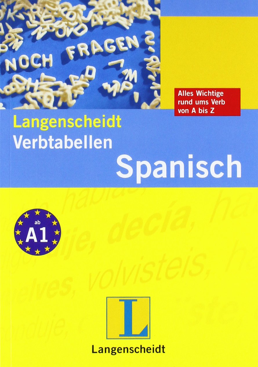 Langenscheidt Verbtabellen Spanisch Foreign Languages ​​& Dictionaries