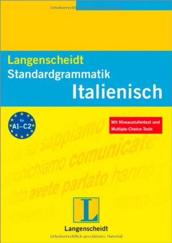 Langenscheidt Standardgrammatik Italienisch Study Guides