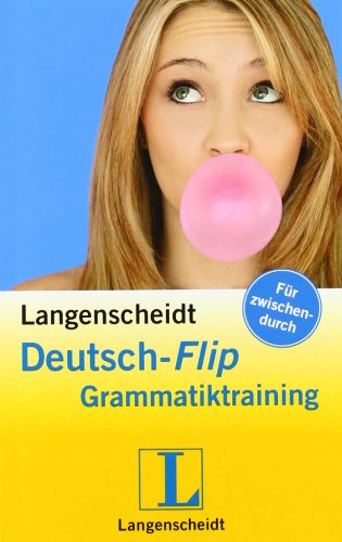 Langenscheidt Deutsch-Flip Grammatiktraining: Für zwischendurch (Material complementario) Foreign Languages ​​& Dictionaries
