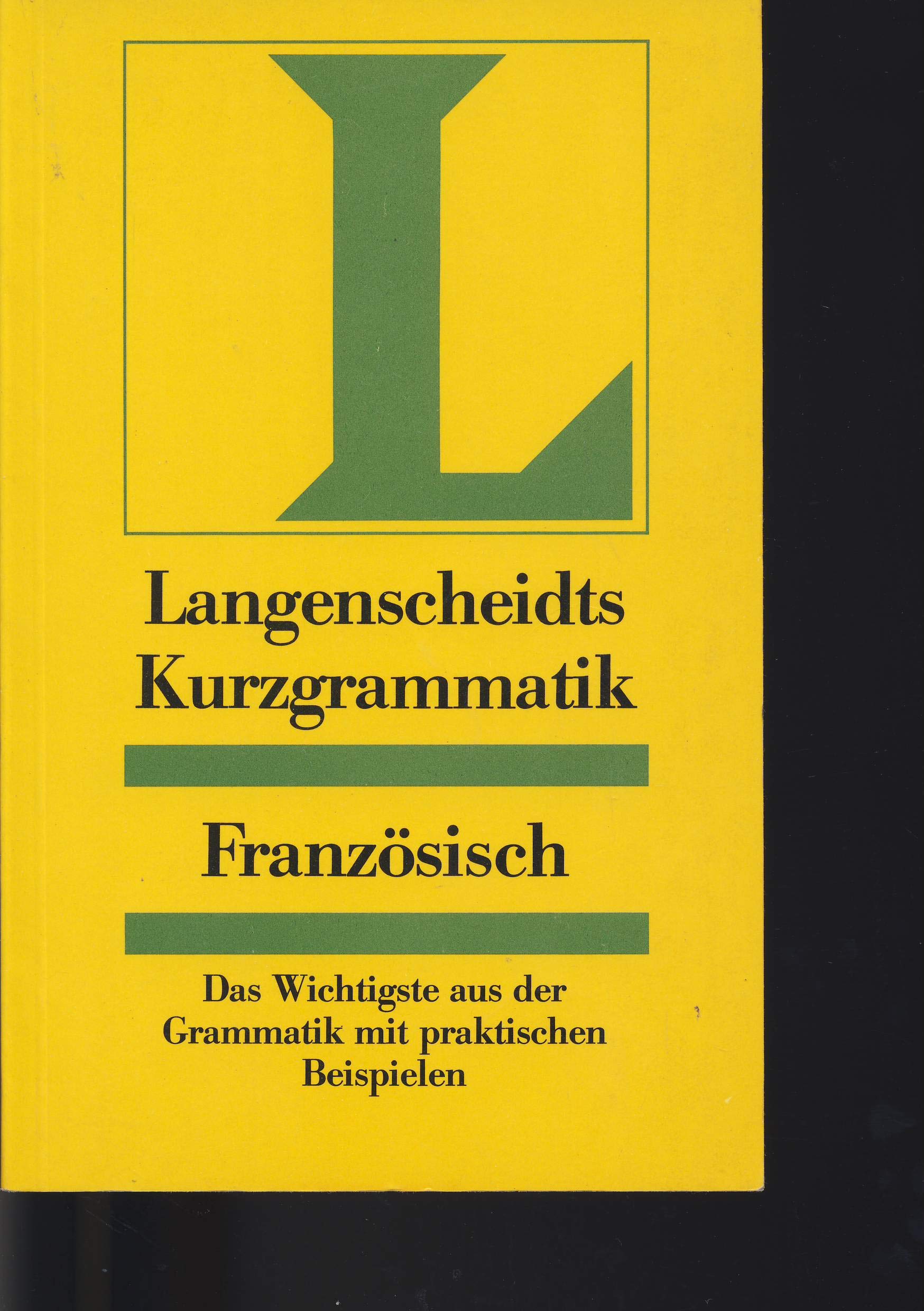 Langenscheidts Kurzgrammatik Französisch Foreign Languages ​​& Dictionaries