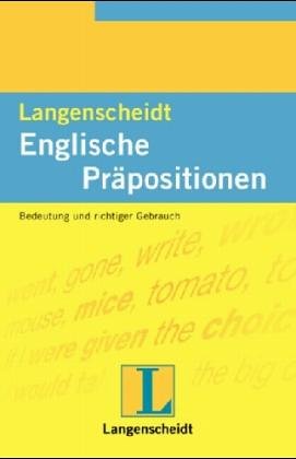 Langenscheidts Englische Präpositionen Foreign Languages ​​& Dictionaries