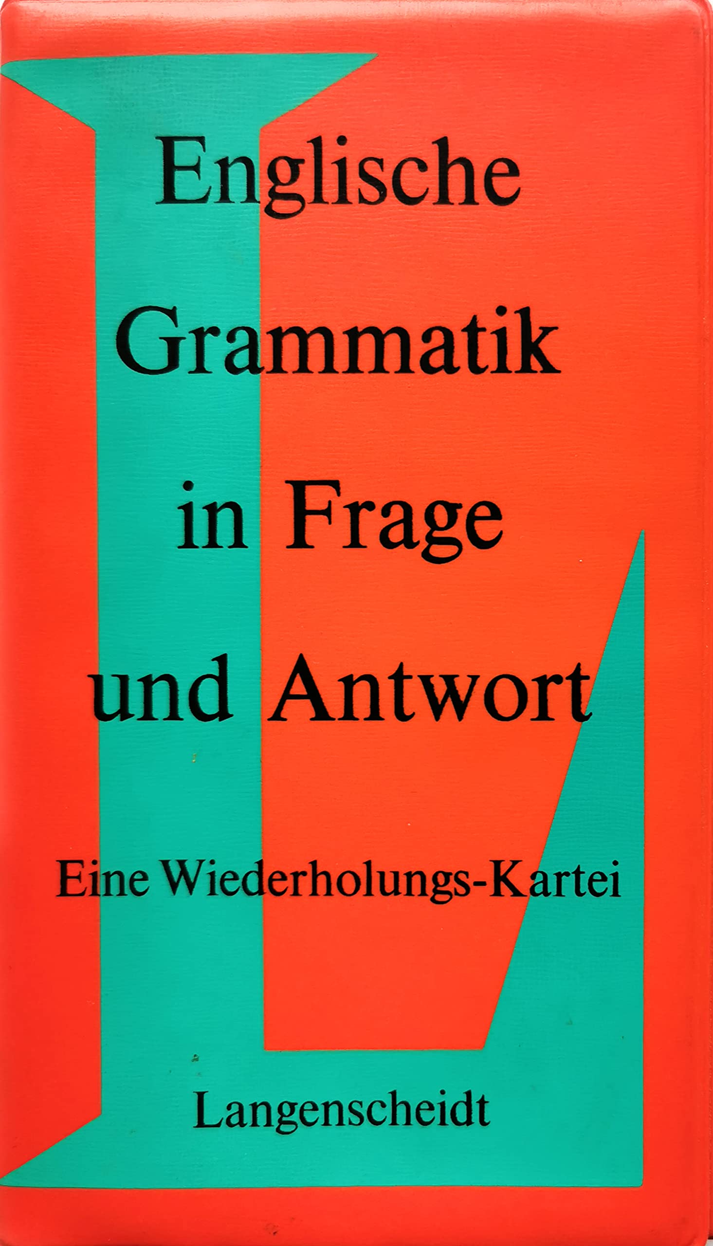 Englische Grammatik in Frage und Antwort. Eine Wiederholungs-Kartei. Langenscheidt. Books