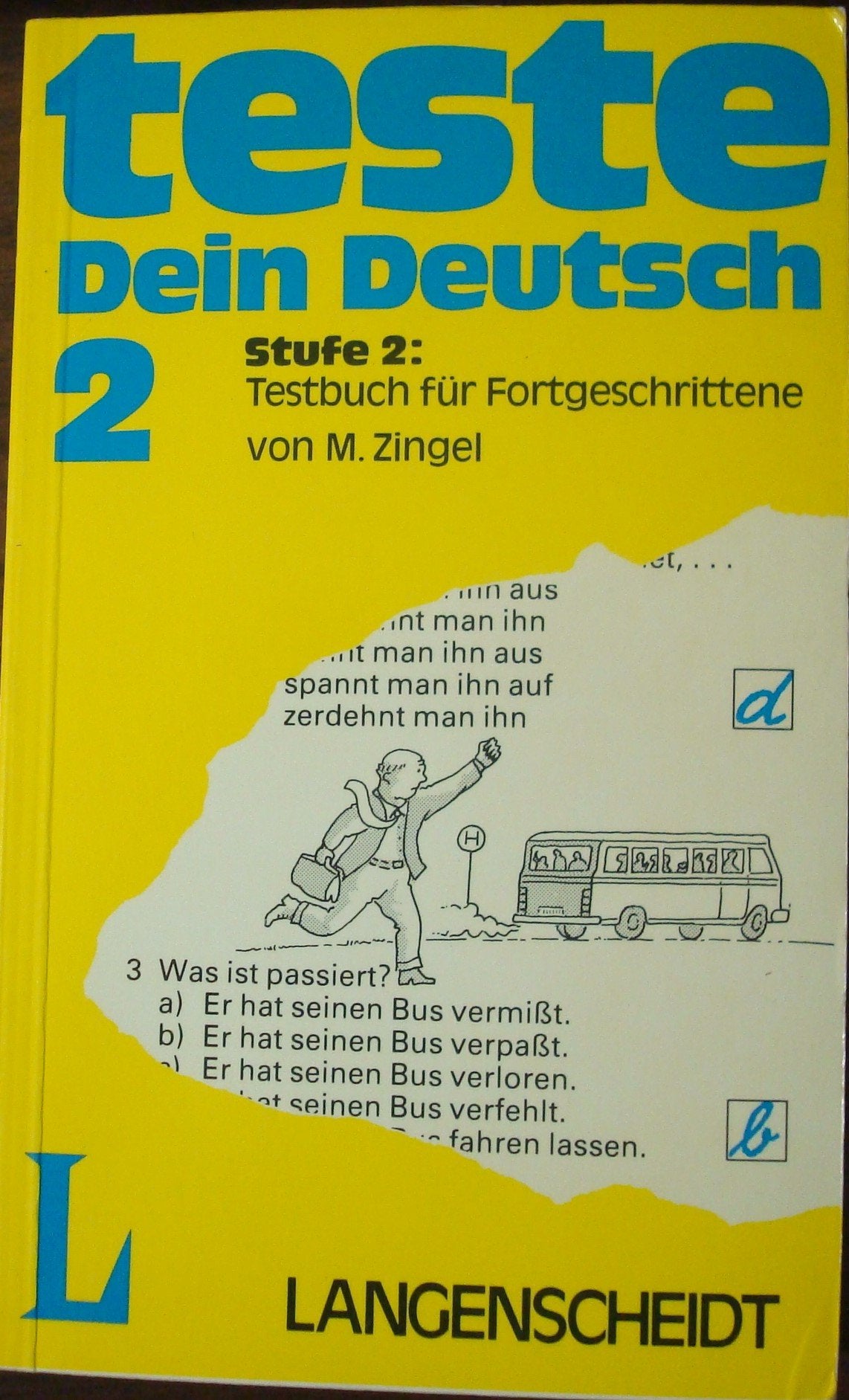 Teste Dein Deutsch!, 2 Bde., Stufe.2, Testbuch für Fortgeschrittene Foreign Languages ​​& Dictionaries