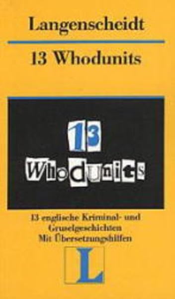 Langenscheidt Lektüre, Bd.13, 13 Whodunits Foreign Languages ​​& Dictionaries