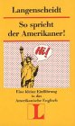 Product Image: So spricht der Amerikaner