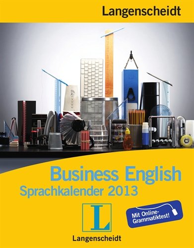 Langenscheidt Sprachkalender 2013 Business English - Abreißkalender Foreign Languages ​​& Dictionaries