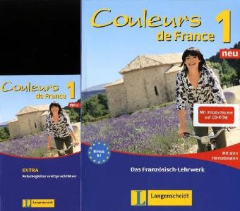 Couleurs de France Neu 1. Set aus Buch, Audio-CDs und Vokabeltrainer book