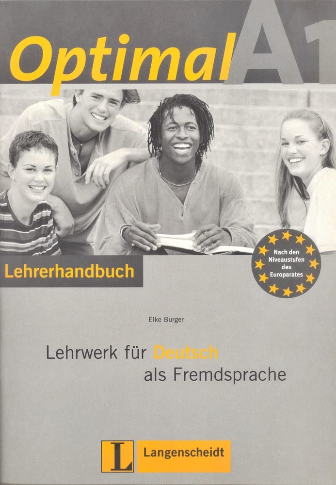 Optimal A1 - Lehrerhandbuch A1 mit Lehrer-CD-ROM: Lehrwerk für Deutsch als Fremdsprache: Lehrerhandbuch A1 MIT CD-Rom Foreign Languages ​​& Dictionaries