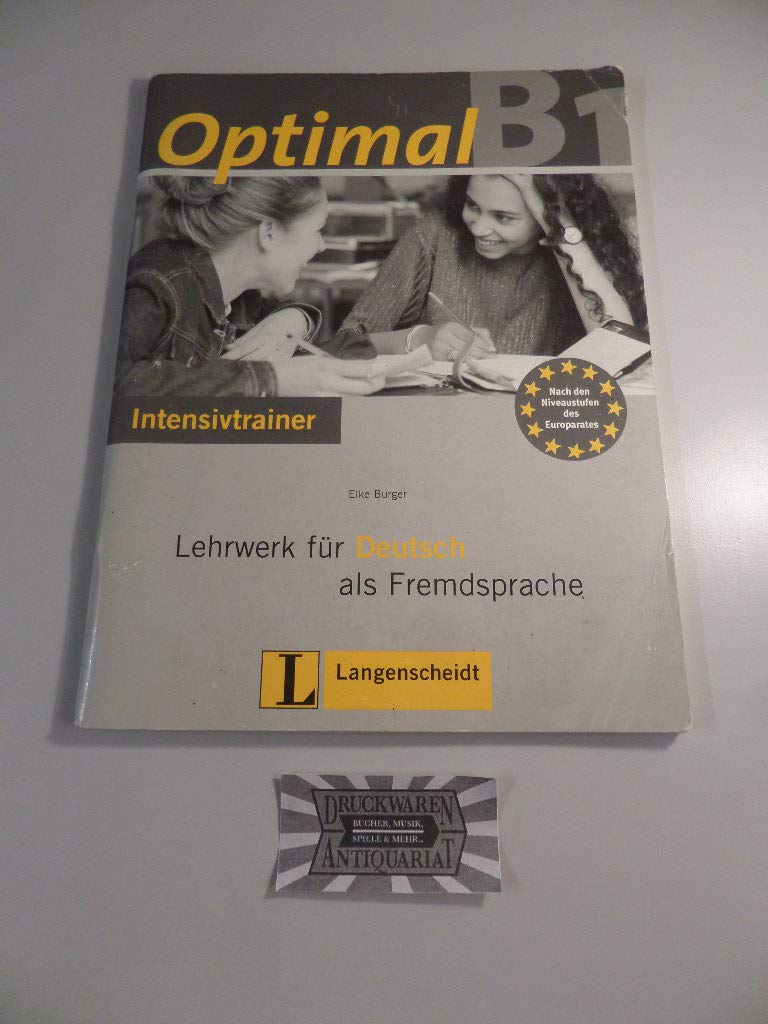 Optimal B1 - Intensivtrainer B1: Lehrwerk für Deutsch als Fremdsprache Foreign Languages ​​& Dictionaries