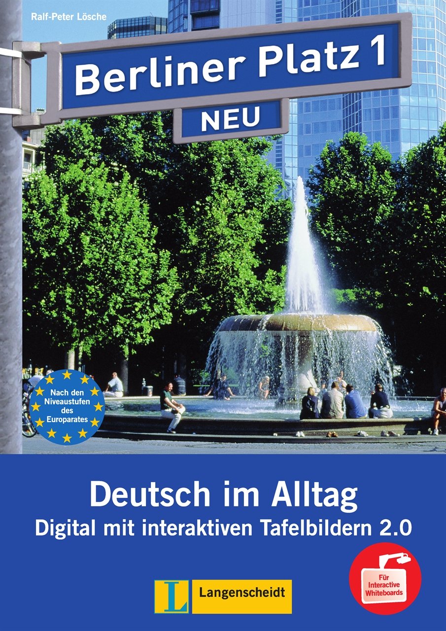 Berliner Platz 1 NEU Tafelbilder für Interactive Whiteboards - 32 Tafelbilder - interaktive PDFs - Portfolio Books