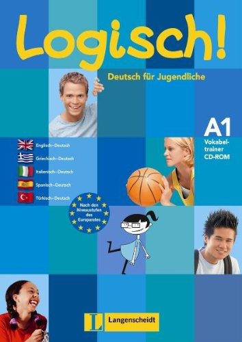Logisch! A1 - Vokabeltrainer A1 CD-ROM: Deutsch für Jugendliche, Englisch, Spanisch, Griechisch, Türkisch, Italienisch: Deutsch für Jugendliche. ... Italienisch, Spanisch, Türkisch (Texto) Books