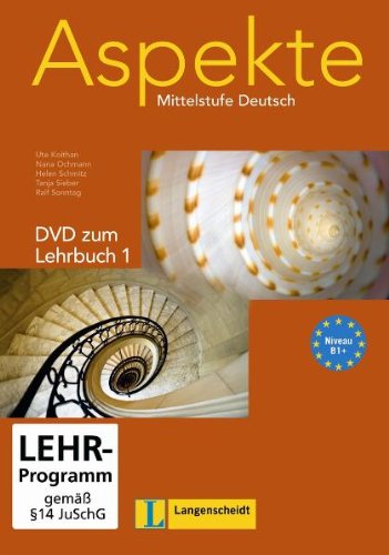 Aspekte 1 (B1+) - DVD zum Lehrbuch: Mittelstufe Deutsch: DVD Zum Lehrbuch 1 (Texto) Foreign Languages ​​& Dictionaries