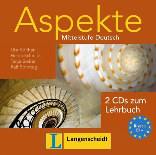 Aspekte 1 (B1+) - 2 Audio-CDs zum Lehrbuch 1: Mittelstufe Deutsch: Cds Zum Lehrbuch 1 (2) (Texto) Foreign Languages ​​& Dictionaries