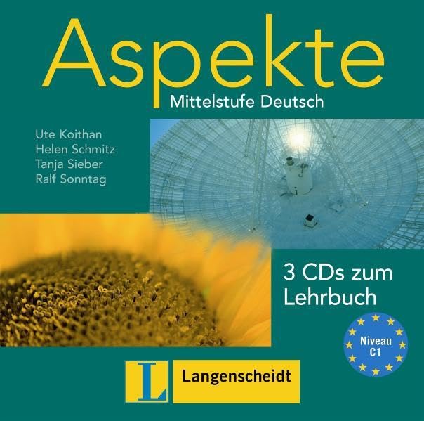 Aspekte 3 (C1) - 3 Audio-CDs zum Lehrbuch 3: Mittelstufe Deutsch Foreign Languages ​​& Dictionaries