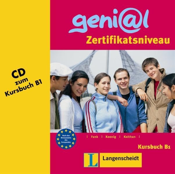 geni@l B1 - Audio-CD zum Kursbuch B1: Zertifikatsniveau Foreign Languages ​​& Dictionaries