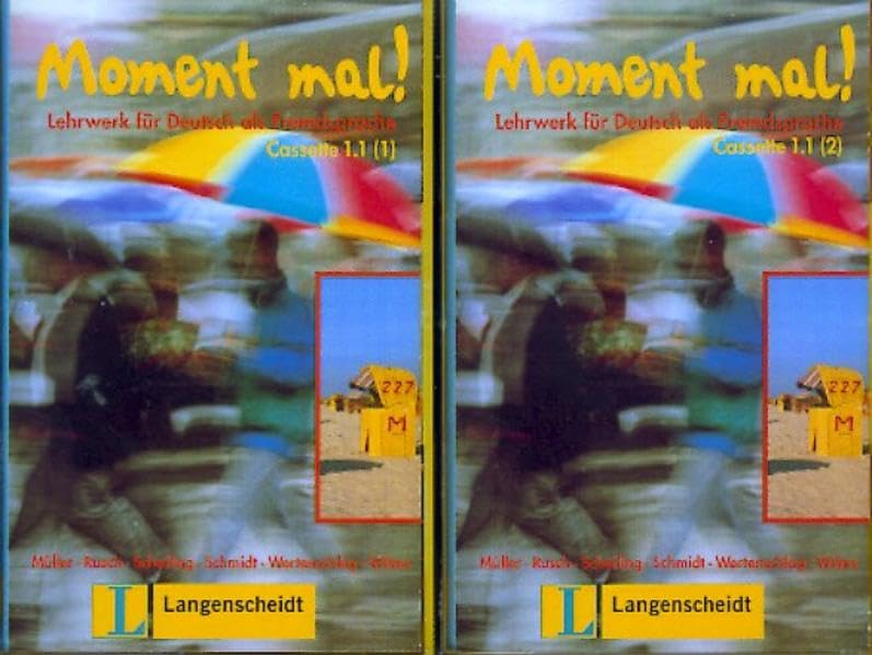 Moment mal!, neue Rechtschreibung, 2 Cassetten zum Lehrbuch Band 1: Kassetten Zum Lehrbuch 1/1 (2) Foreign Languages ​​& Dictionaries