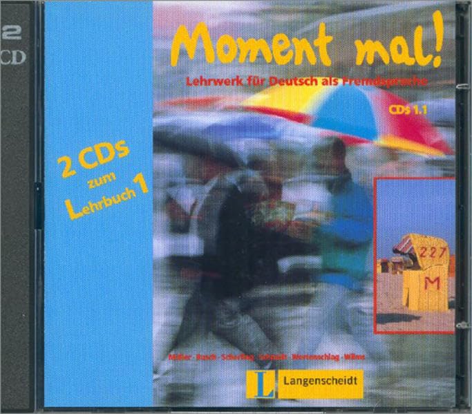 Moment mal! 1 - 2 Audio-CDs zum Lehrbuch: Lehrwerk für Deutsch als Fremdsprache Foreign Languages ​​& Dictionaries