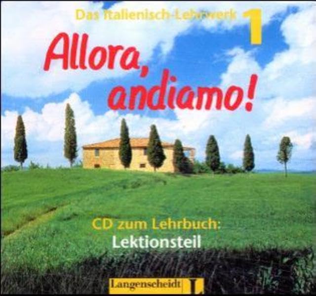 Allora, andiamo! 1 - Audio-CD zum Lektionsteil Learning & Reference