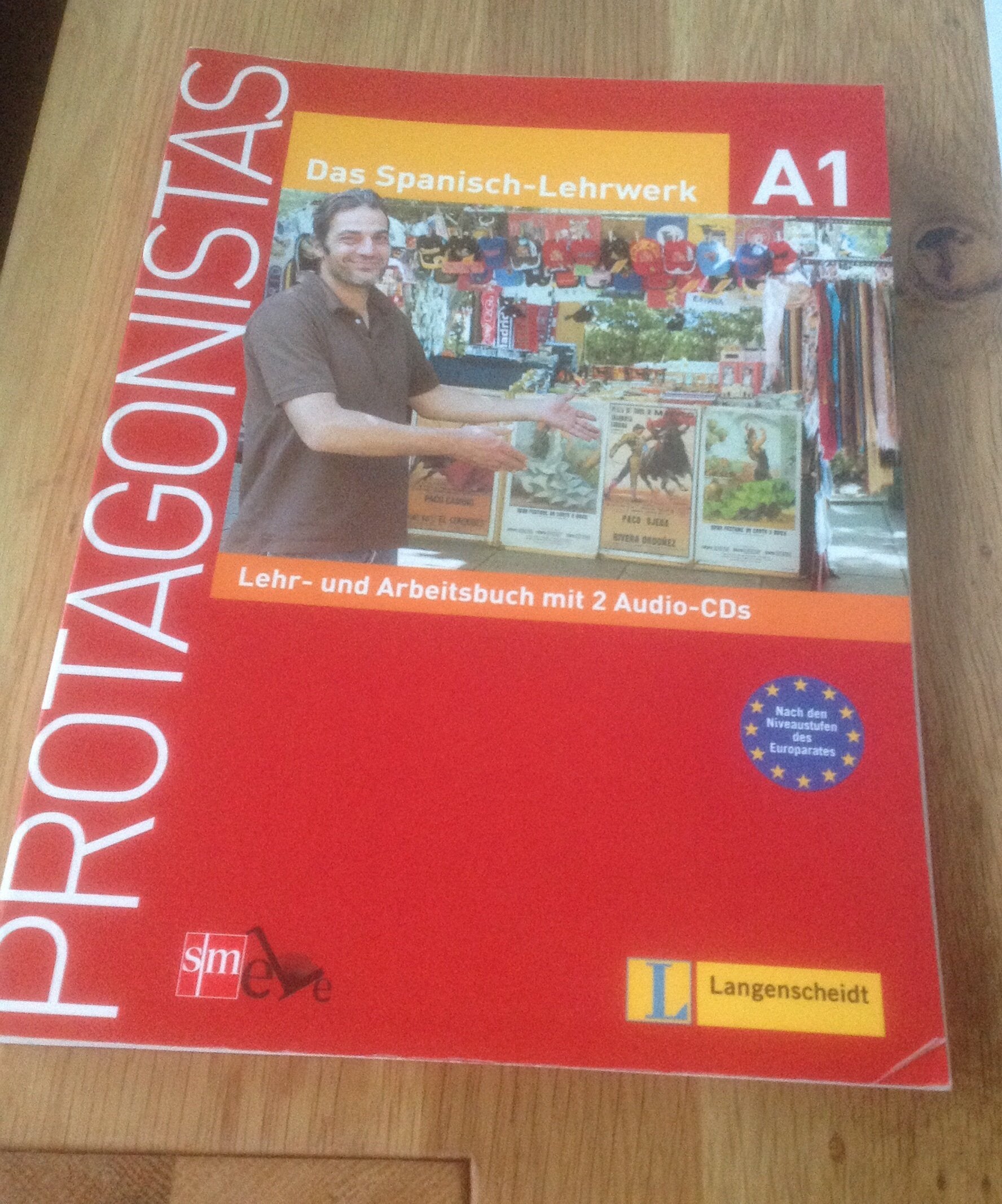 Protagonistas A1 - Lehr- und Arbeitsbuch mit 2 Audio-CDs Learning & Reference