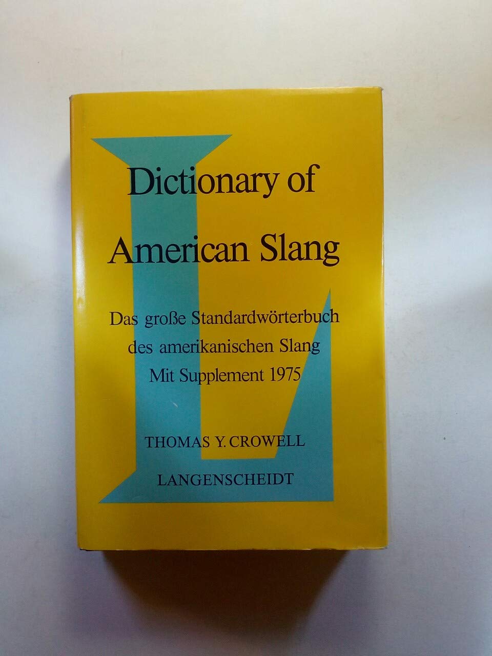 Dictionary of American Slang. Books