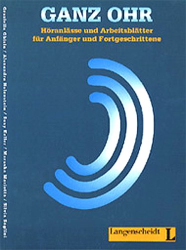Ganz Ohr, Arbeitsblätter (Ganz Ohr: Workbook) Education & Training