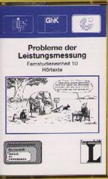 10: Probleme der Leistungsmessung / Lernfortschrittstests in der Grundstufe: Probleme der Leistungsmessung, Hörtexte, 1 Cassette Education & Training