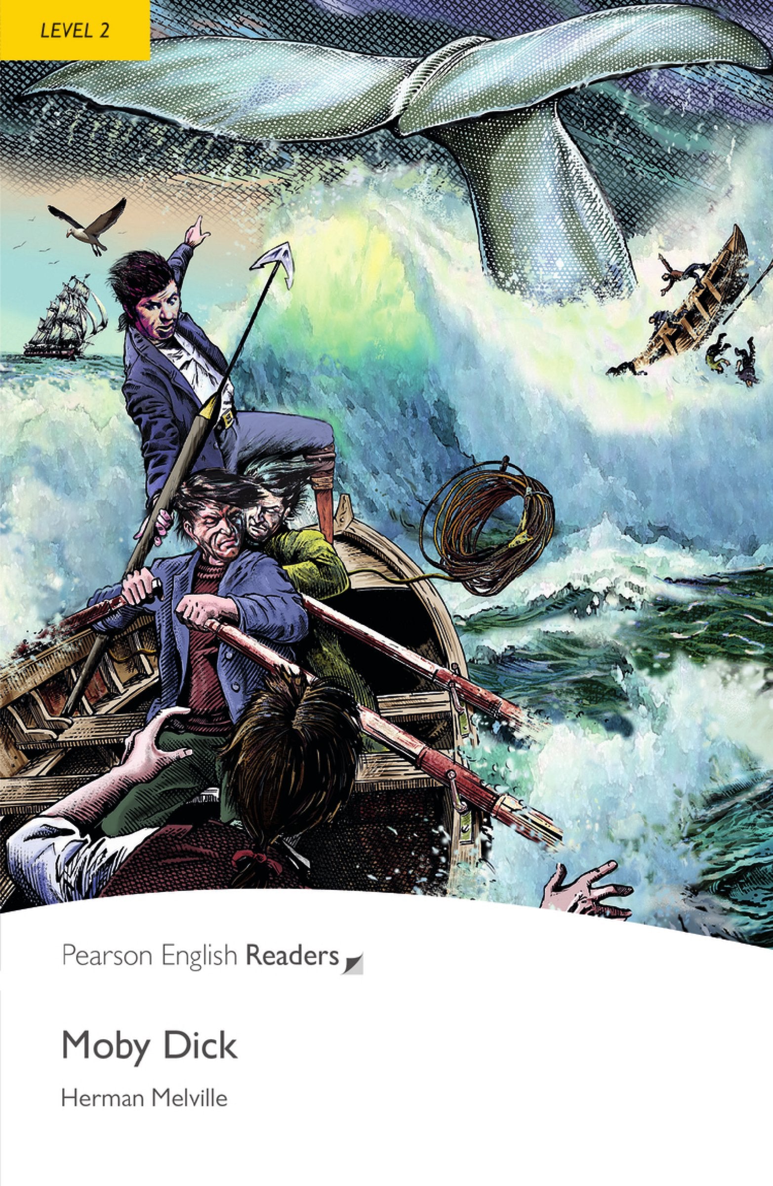 Moby Dick - Leichte Englisch-Lektüre (A2) (Pearson Readers - Level 2) Study Guides