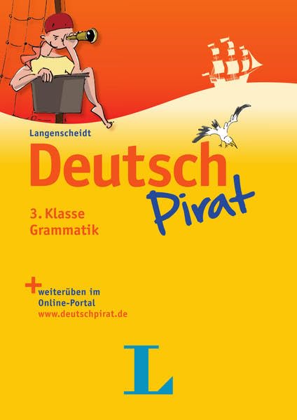 Deutschpirat 3. Klasse Grammatik - Buch und Lösungsheft Study Guides