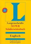 Langenscheidts SUPER Schulwörterbuch, Englisch Learning & Reference Books