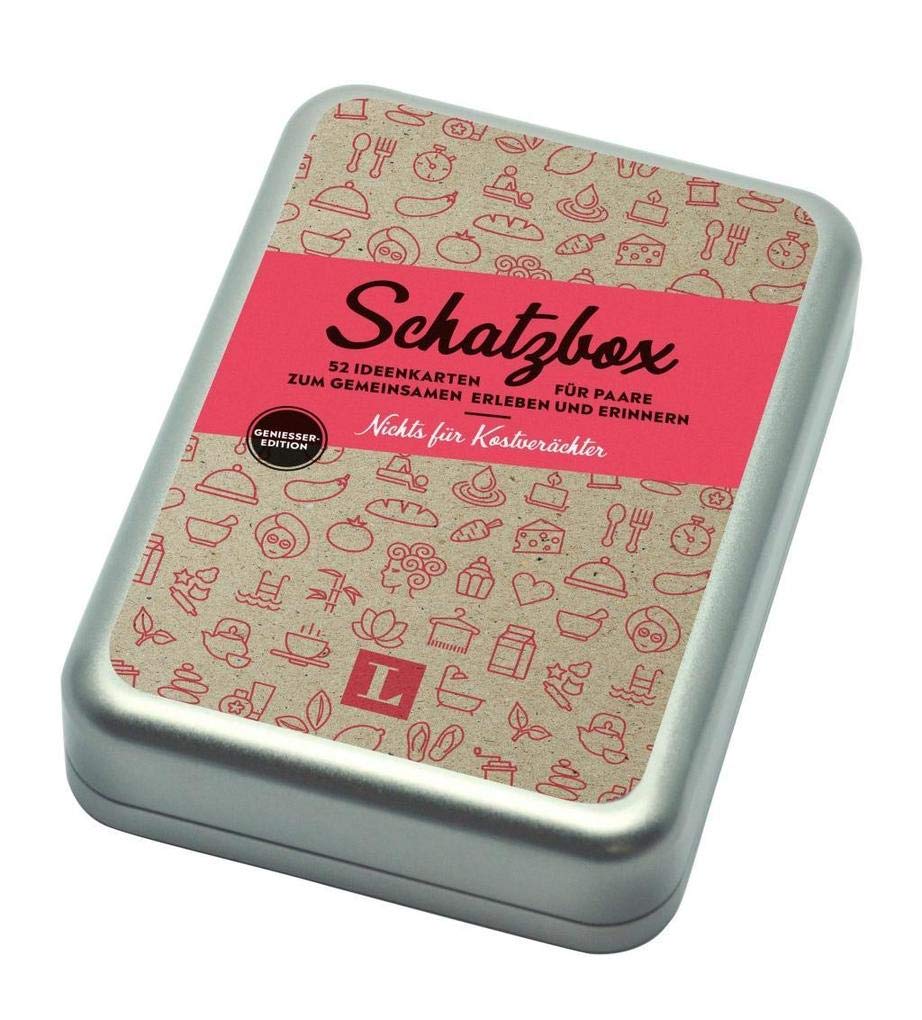 Schatzbox - Nichts für Kostverächter - Geschenkbox Genießer-Edition: 52 Ideenkarten für Paare zum gemeinsamen Erleben und Erinnern (Langenscheidt Schatzboxen) Partnership & Love