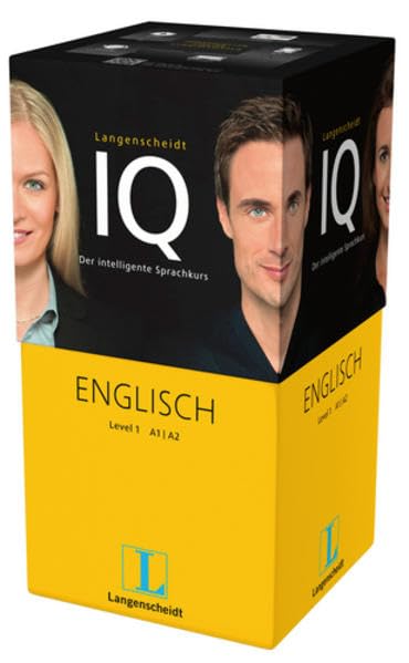 Langenscheidt IQ Englisch - Der intelligente Sprachkurs - Package aus 2 Büchern mit MP3-CDs, Audio-Kurs auf MP3-CD, Software-Training auf USB-Stick ... 4 Trainingseinheiten im Virtual Classroom Learning & Reference
