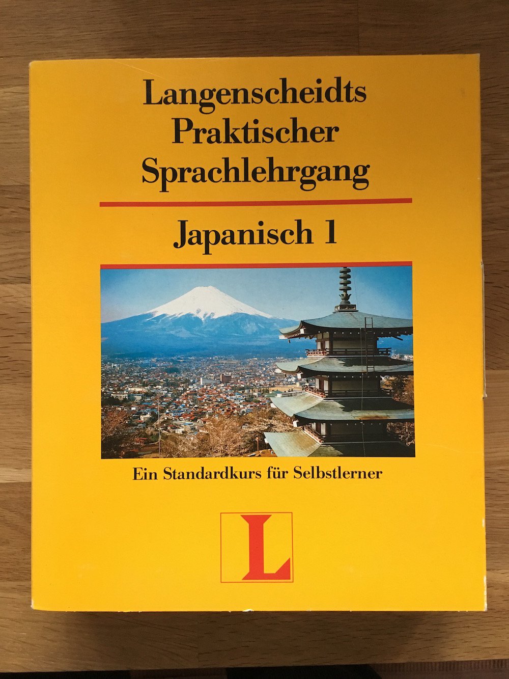 Langenscheidts Praktischer Sprachlehrgang Japanisch 1 mit 3 Kassetten Books