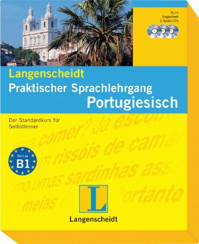 Langenscheidt Praktischer Sprachlehrgang Portugiesisch - Set mit Buch, Begleitheft und 3 Audio-CDs: Der Standardkurs für Selbstlerner Learning & Reference