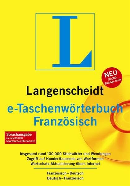 Langenscheidt e-Taschenwörterbuch Französisch Learning