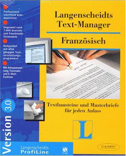 Langenscheidts Text-Manager Französisch Learning