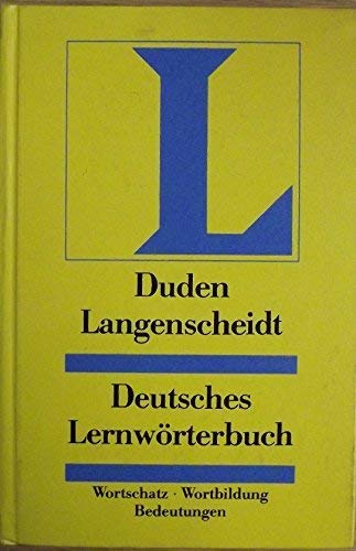 Duden-Langenscheidt Deutsches Lernworterbuch Learning & Reference