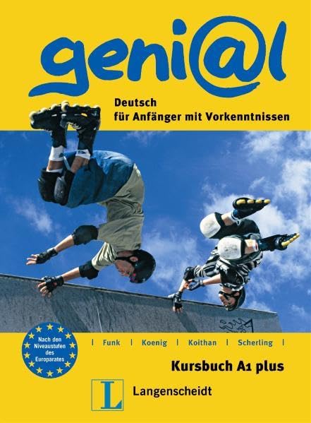 geni@l A1 plus - Kursbuch A1 plus: Deutsch als Fremdsprache für Jugendliche: Lehrbuch Foreign Languages ​​& Dictionaries
