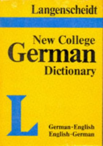 German-English, English-German (Langenscheidt new college dictionaries) General education