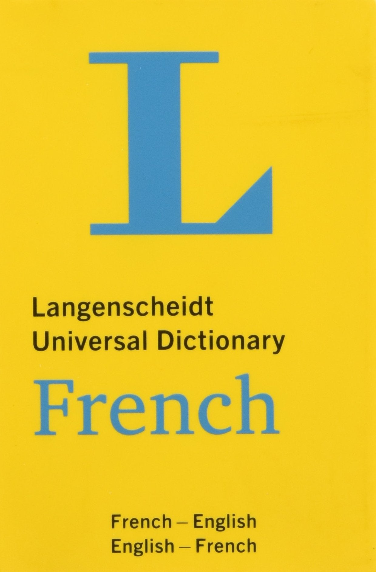 Langenscheidt Universal Dictionary French Foreign Languages ​​& Dictionaries