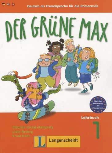 Der grüne Max 1 - Lehrbuch 1: Deutsch als Fremdsprache für die Primarstufe (Texto) Foreign Languages ​​& Dictionaries