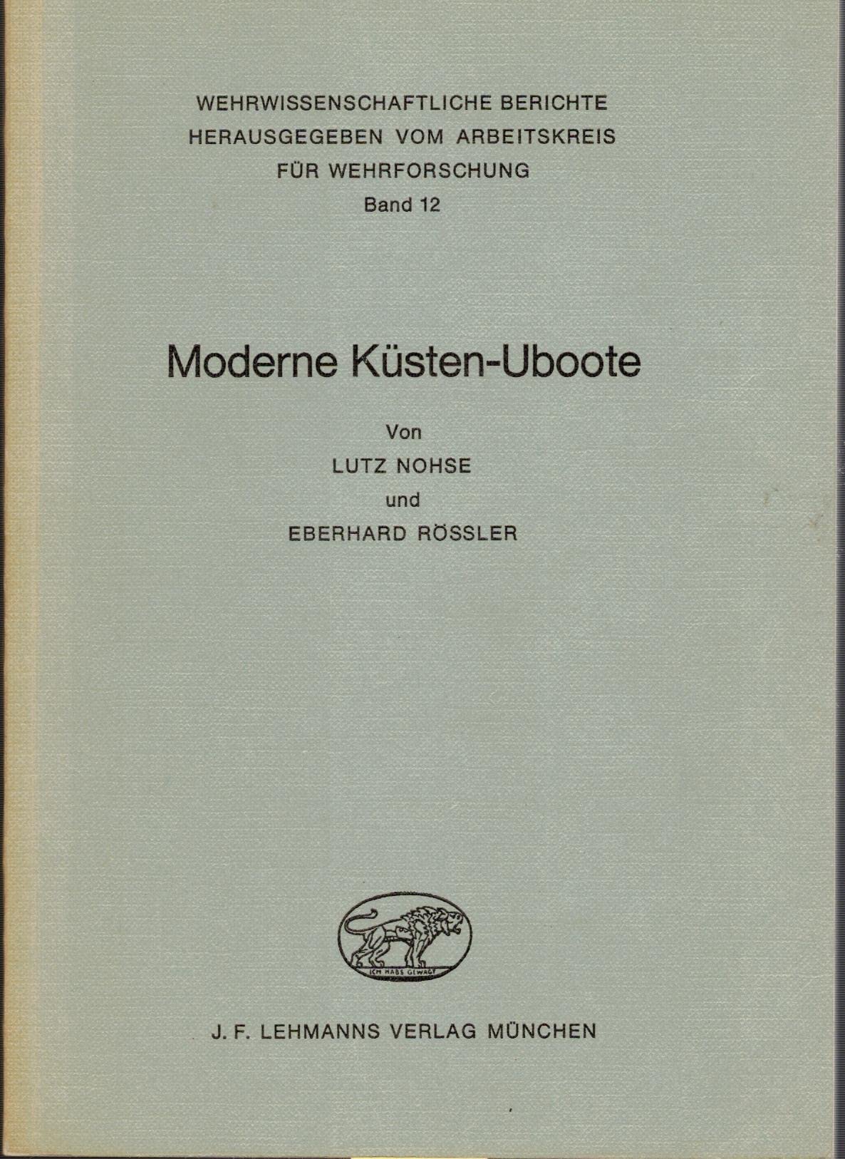 Moderne Küsten-Uboote. Books