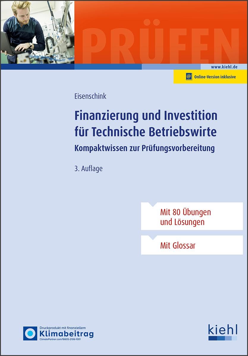 Finanzierung und Investition für Technische Betriebswirte Books