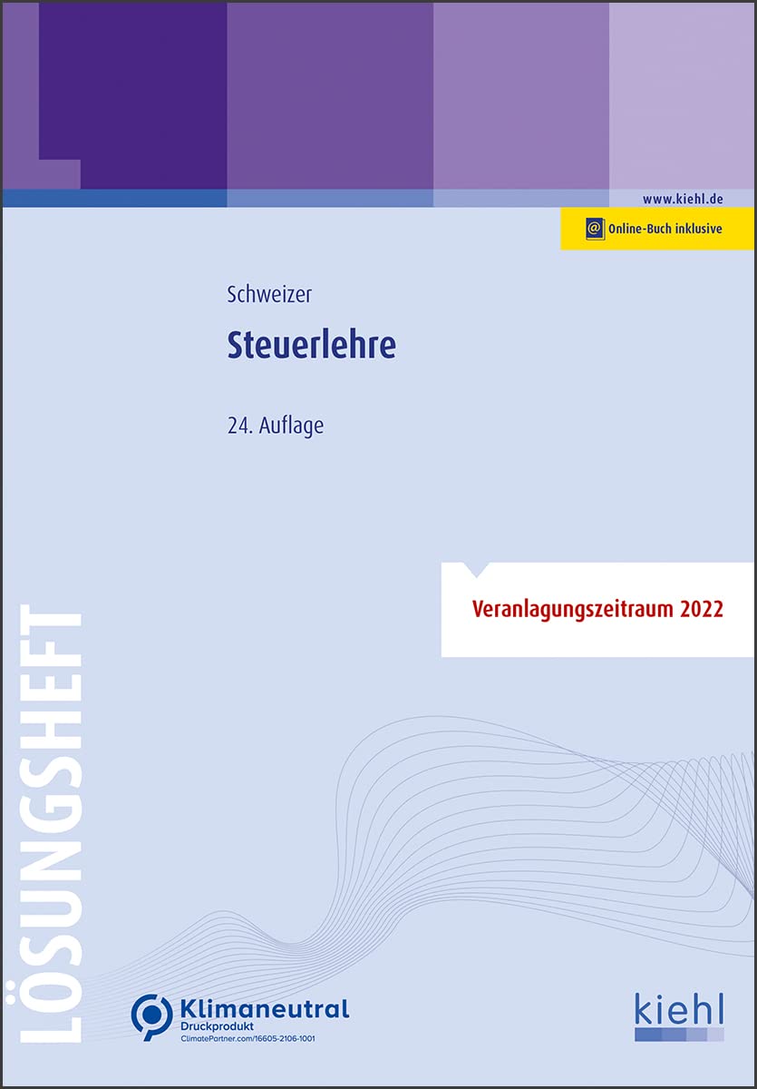 Steuerlehre - Lösungsheft Law