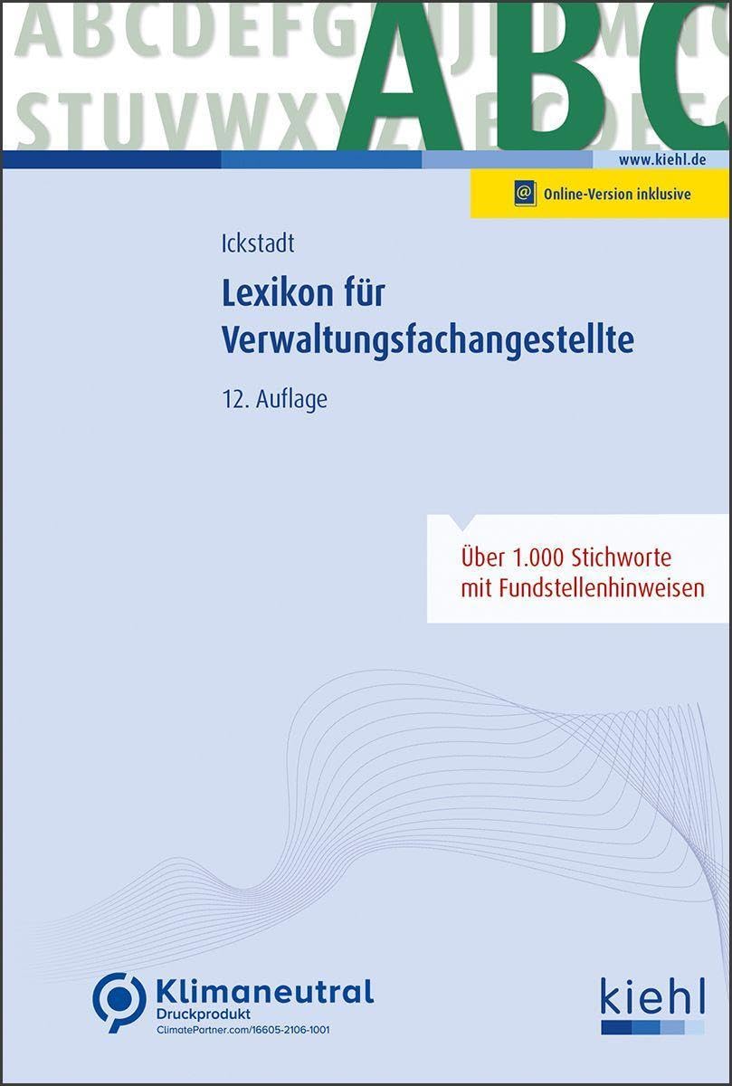 Lexikon für Verwaltungsfachangestellte Law