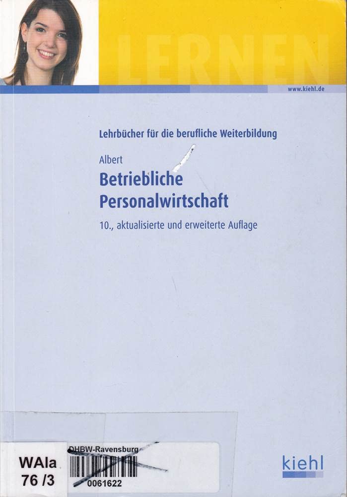 Betriebliche Personalwirtschaft (Lehrbücher für die berufliche Weiterbildung) Business, Finance & Career