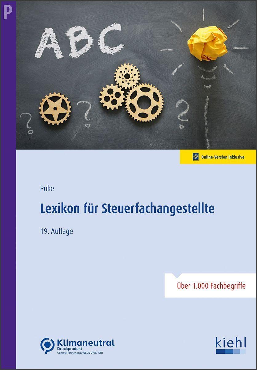 Lexikon für Steuerfachangestellte Law