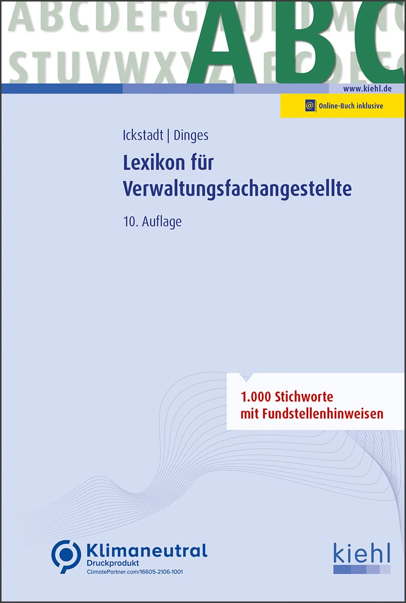 Lexikon für Verwaltungsfachangestellte Law
